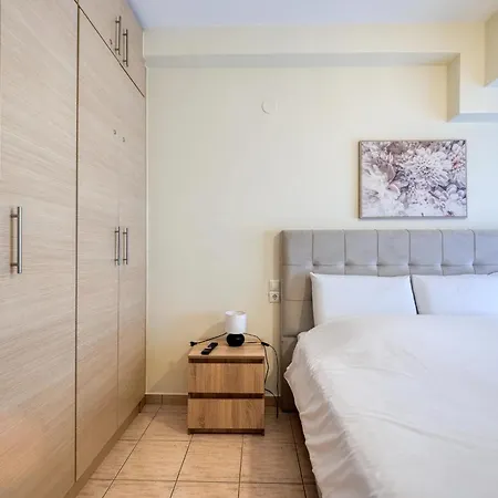 公寓 Thano's House 2 With Private Parking 沃洛斯